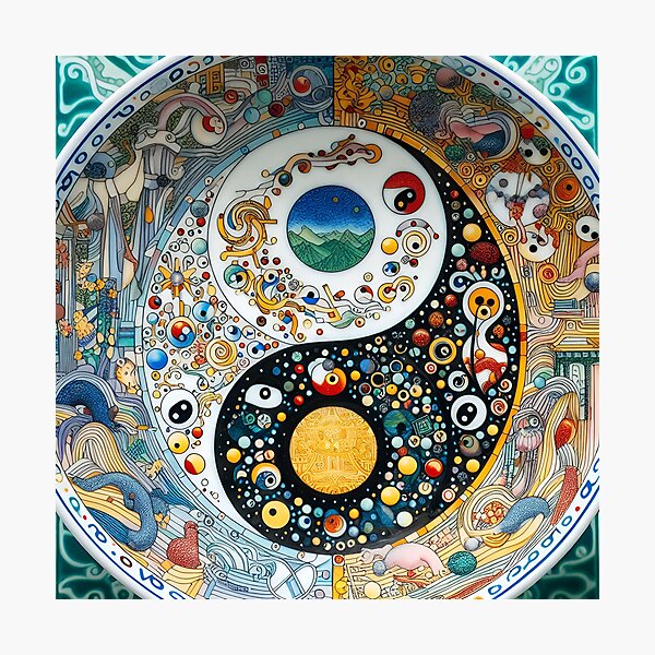 Item preview, Yin and Yang is a concept of ancient Chinese philosophy designed and sold by aleksandr13.