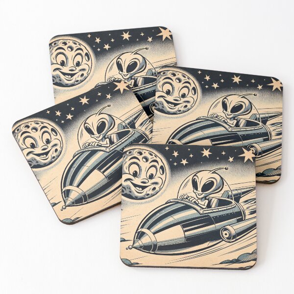 Item preview, Retro Spacerace designed and sold by ThatRandomJerk.