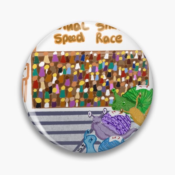 Item preview, Off To The Races - A Snail Race designed and sold by DeLaLife.
