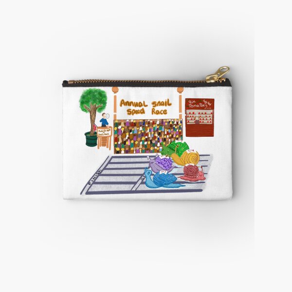 Item preview, Off To The Races - A Snail Race designed and sold by DeLaLife.
