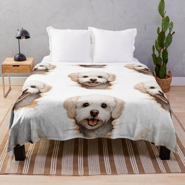 Item preview, Bichon Frise Illustration designed and sold by Jordan Blackstone.