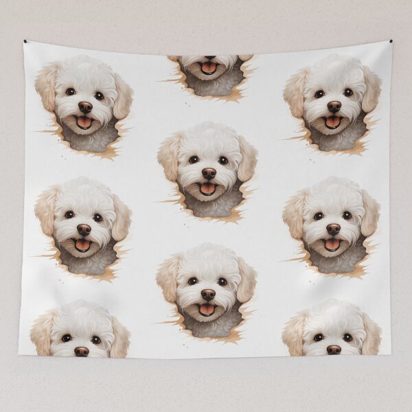 Item preview, Bichon Frise Illustration  designed and sold by Jordan Blackstone.