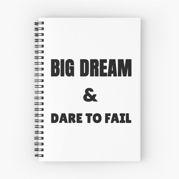 Item preview, Big dream & dare to fail! t-shirt designed and sold by HaweeWear.