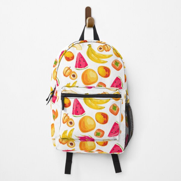 Item preview, tropical fruits pattern banana, dragon fruit, watermelon, melon designed and sold by stsuzirya.
