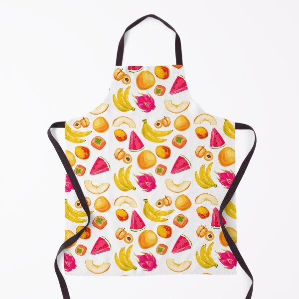 Item preview, tropical fruits pattern banana, dragon fruit, watermelon, melon designed and sold by stsuzirya.