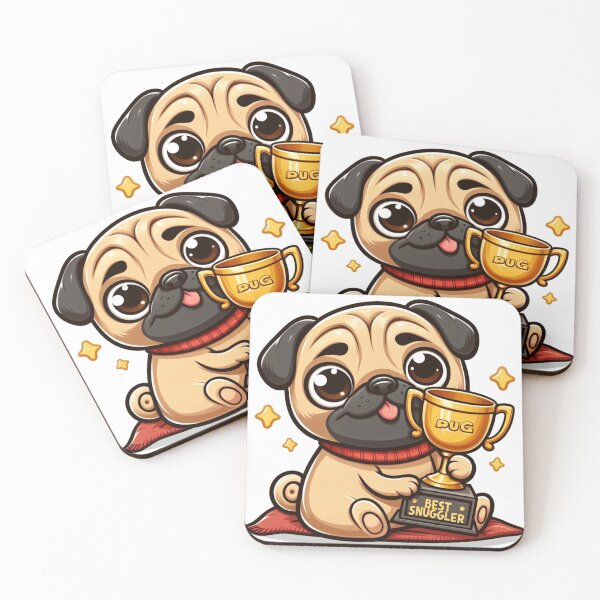 Item preview, Award-Winning Snuggles: Pug Love Design designed and sold by Kenneth Billings.