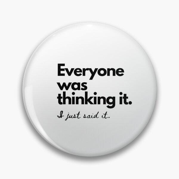 Item preview, think & said designed and sold by Fresh6ixmerch.
