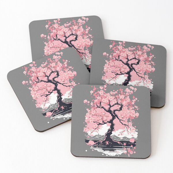 Item preview, Sakura tree illustration - Print 6 designed and sold by PcGomess.
