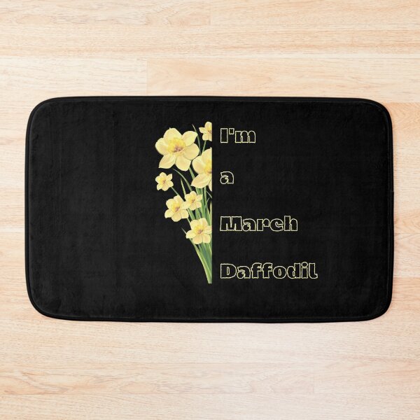 Item preview, I'm a march daffodil yellow flower  designed and sold by Peksli.