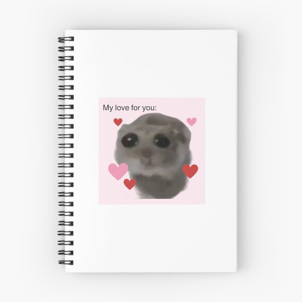 Item preview, hamster meme designed and sold by pinkc0w.