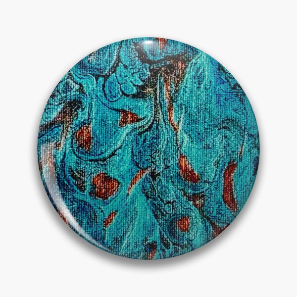 Item preview, Turquoise Patina designed and sold by Rose Freeze - Afraid? Wander Naked.