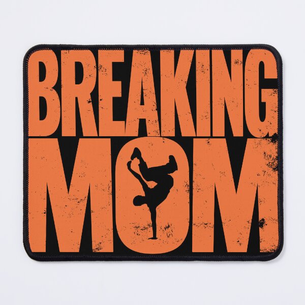 Item preview, Breaking Mom Dance breakdance bgirl orange designed and sold by MeringueMango.