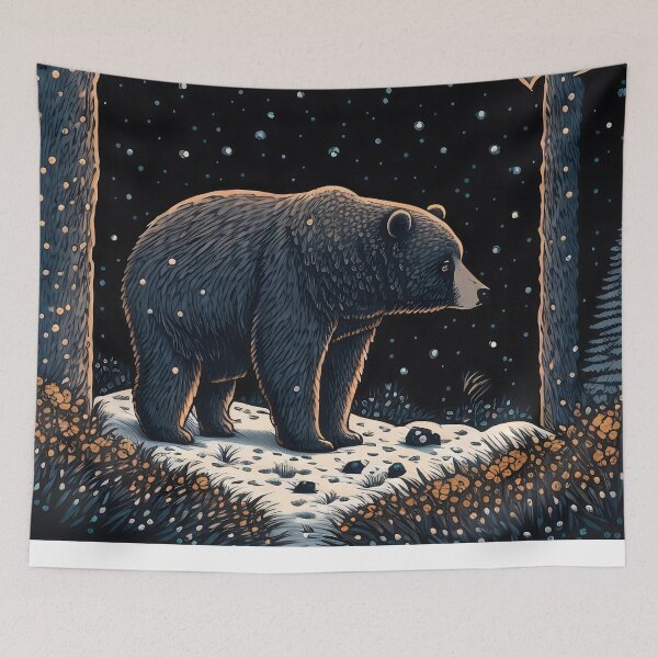 Item preview, Alaska Brown Bear Art designed and sold by Animal-ink.