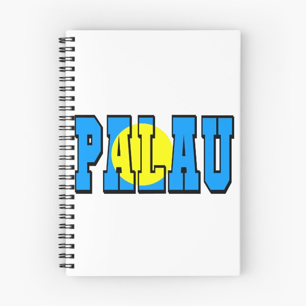 Item preview, Palau Country Flag Typography designed and sold by TravelWish.