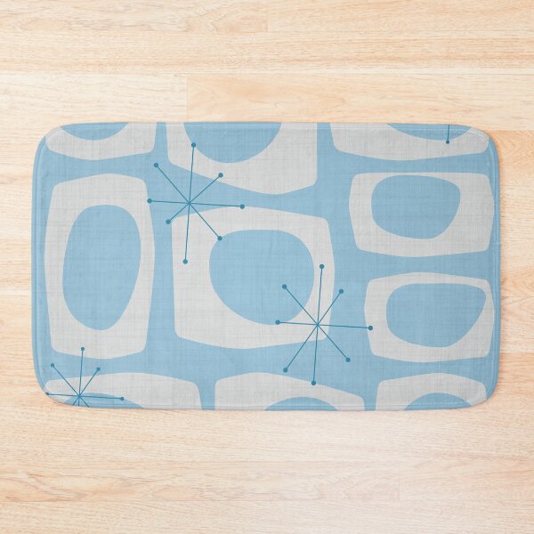 Item preview, Retro pattern mod atomic light blue designed and sold by JMgraphic.