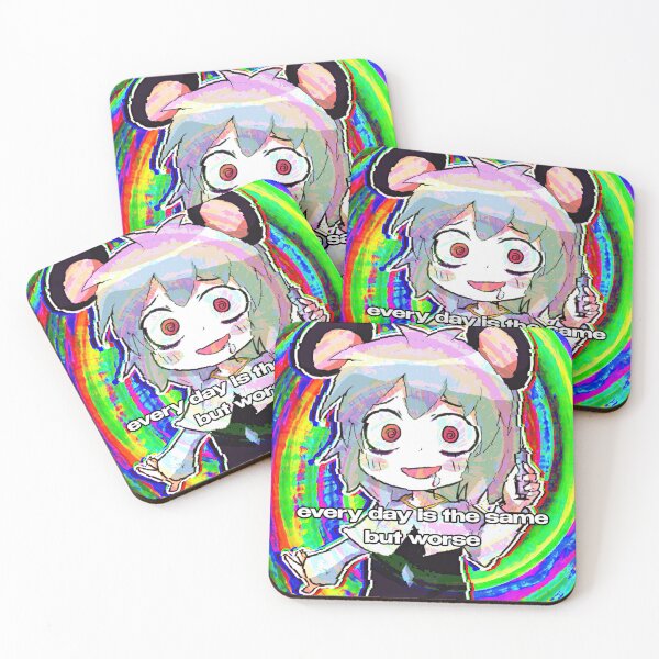 Item preview, Touhou Nazrin Psycho Funny Meme Designs designed and sold by Shidesama.