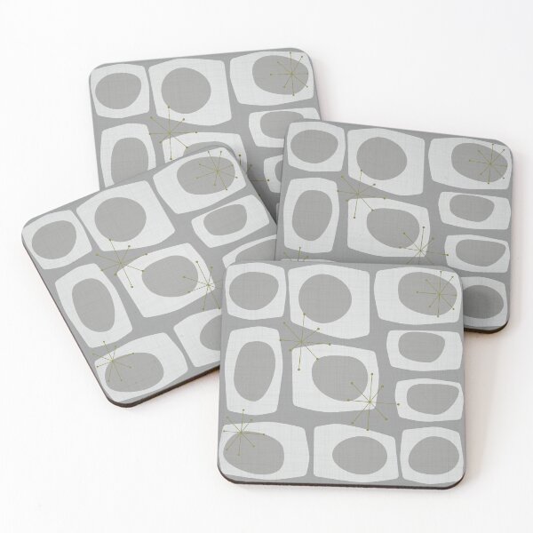 Item preview, Retro pattern mod atomic gray designed and sold by JMgraphic.