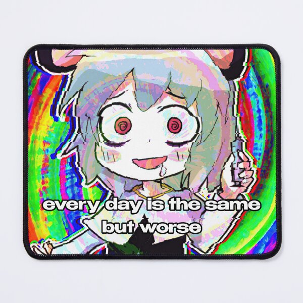 Item preview, Touhou Nazrin Psycho Funny Meme Designs designed and sold by Shidesama.