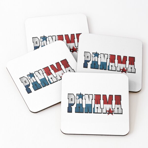 Item preview, Panama Country Flag Typography designed and sold by TravelWish.