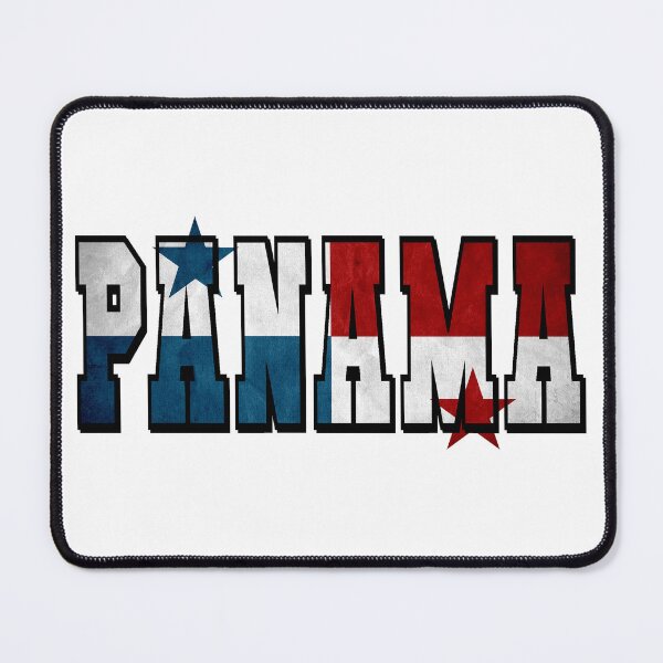 Item preview, Panama Country Flag Typography designed and sold by TravelWish.