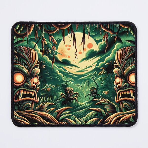 Item preview, Tiki Terrors designed and sold by ThatRandomJerk.