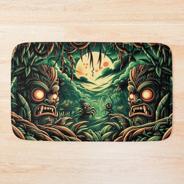 Item preview, Tiki Terrors designed and sold by ThatRandomJerk.