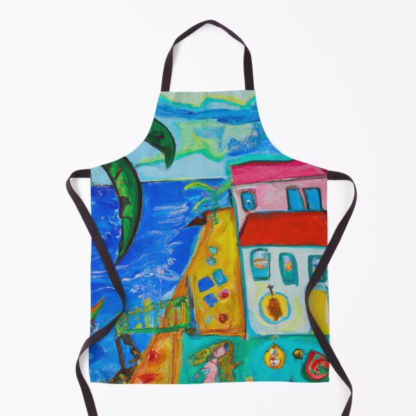 Item preview, Abstract Caribbean Seashore Expression designed and sold by Colloquializms.