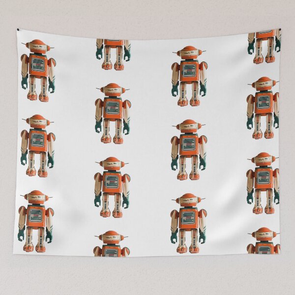 Item preview, Retro Rugged Robot designed and sold by RENcraft.