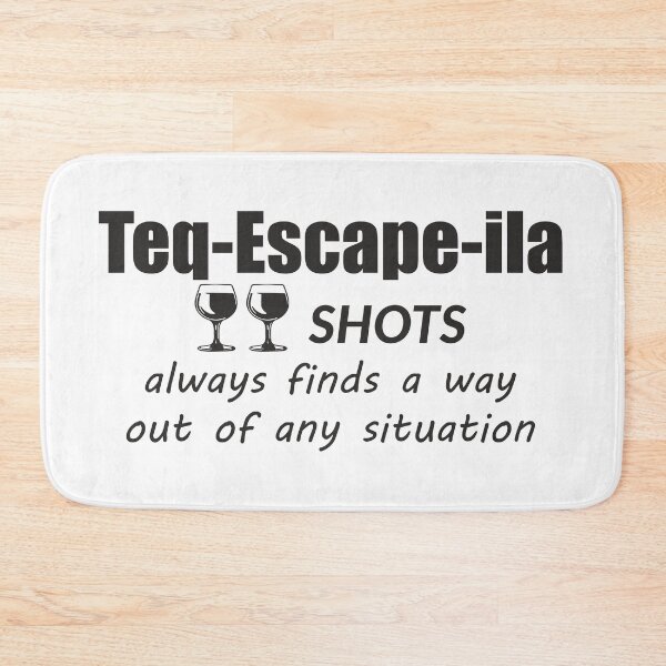 Item preview, "Teq-Escape-ila" Two shots Tequila designed and sold by Aceofspace3000.