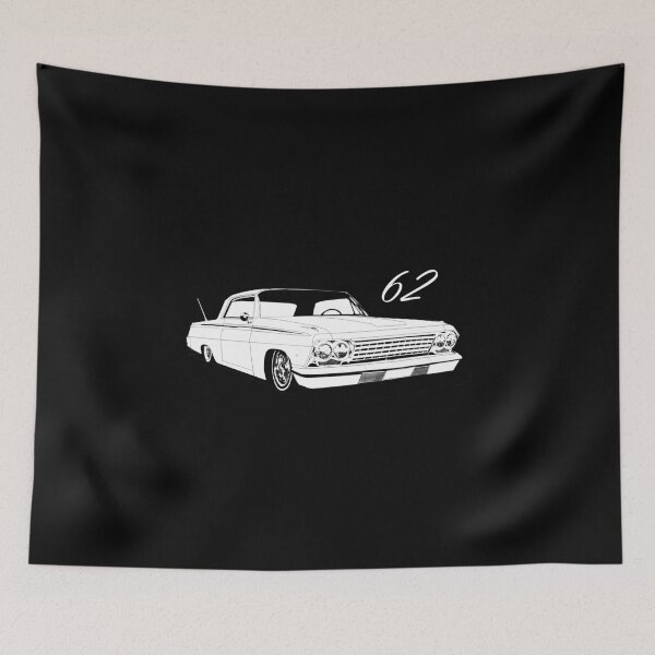 Aperçu de l'œuvre 62 Impala fond noir créée et vendue par ThornyroseShop.