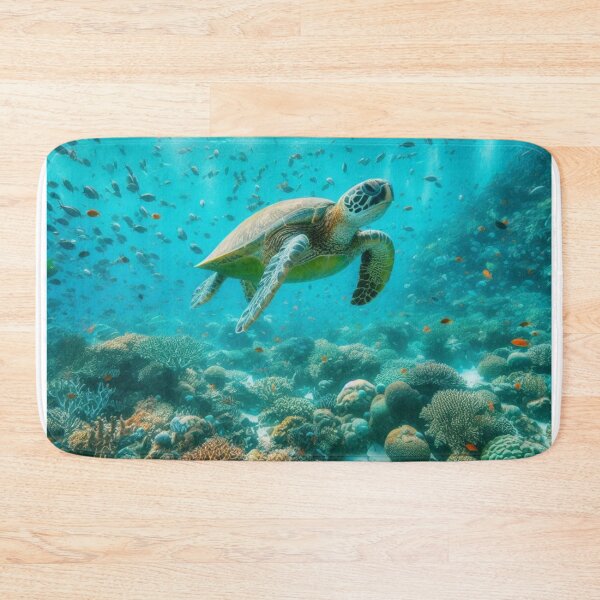Item preview, Tranquil Turtle - Oceanic Drift designed and sold by ProgressMagnet.