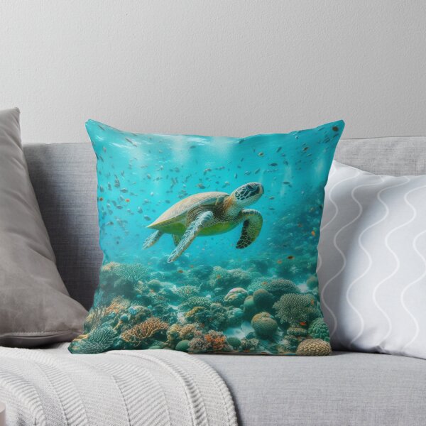 Item preview, Tranquil Turtle - Oceanic Drift designed and sold by ProgressMagnet.