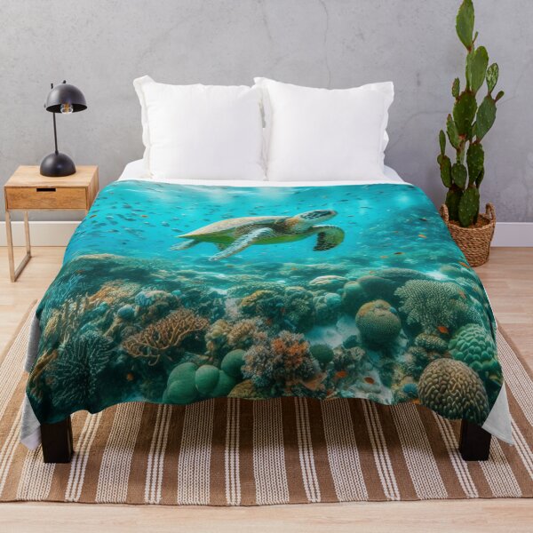 Item preview, Tranquil Turtle - Oceanic Drift designed and sold by ProgressMagnet.