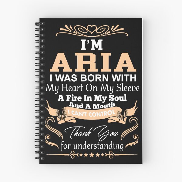 Item preview, Aria Girl Name Definition designed and sold by Share-me.