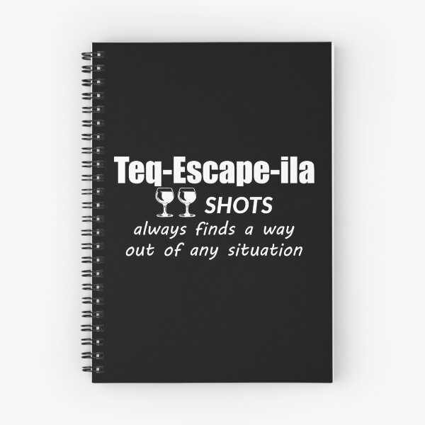 Item preview, "Teq-Escape-ila" Two shots Tequila designed and sold by Aceofspace3000.