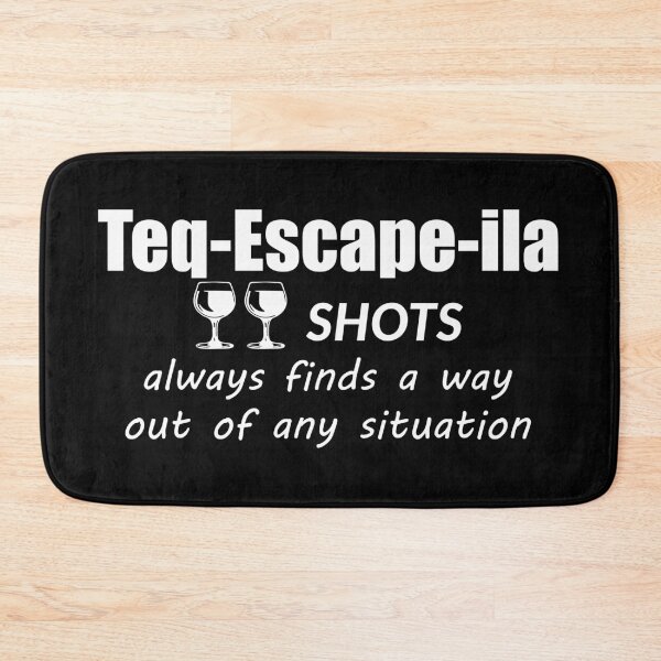 Item preview, "Teq-Escape-ila" Two shots Tequila designed and sold by Aceofspace3000.