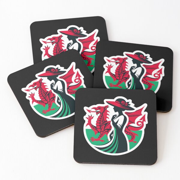 Item preview, Welsh Lady Dragon Wales Elegant Patriotic Fashion designed and sold by Saltycrowshop.