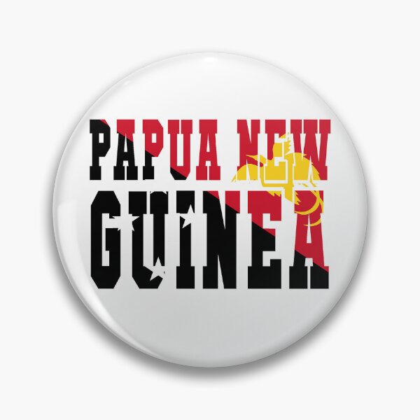 Item preview, Papua New Guinea Country Flag Typography designed and sold by TravelWish.