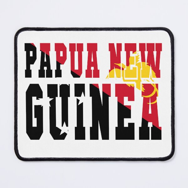 Item preview, Papua New Guinea Country Flag Typography designed and sold by TravelWish.