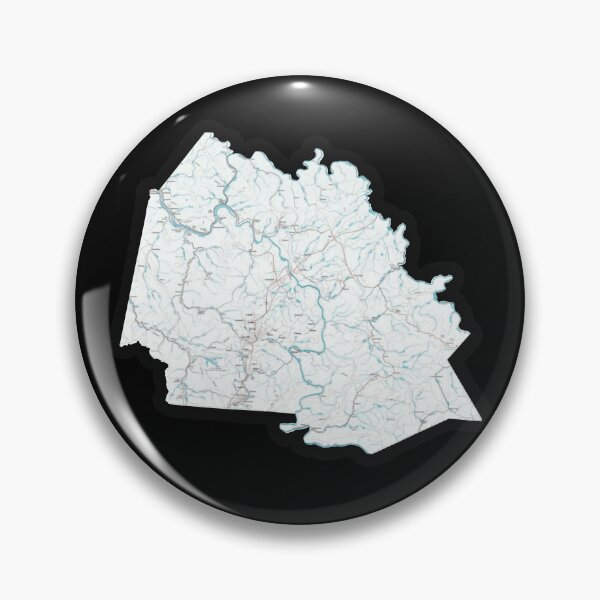 Item preview, Fayette County Rivers and Streams designed and sold by Eclipse Graphics WV.