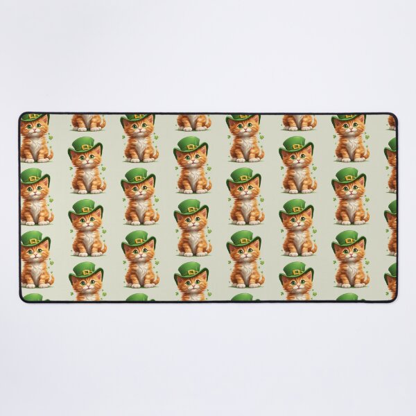 Item preview, Cute cat in st. patrick hat, cat lovers, animal lovers, st. patrick's day designed and sold by AnettPr.