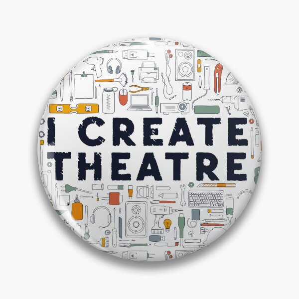 Item preview, I Create Theatre Collage designed and sold by Indiana215.