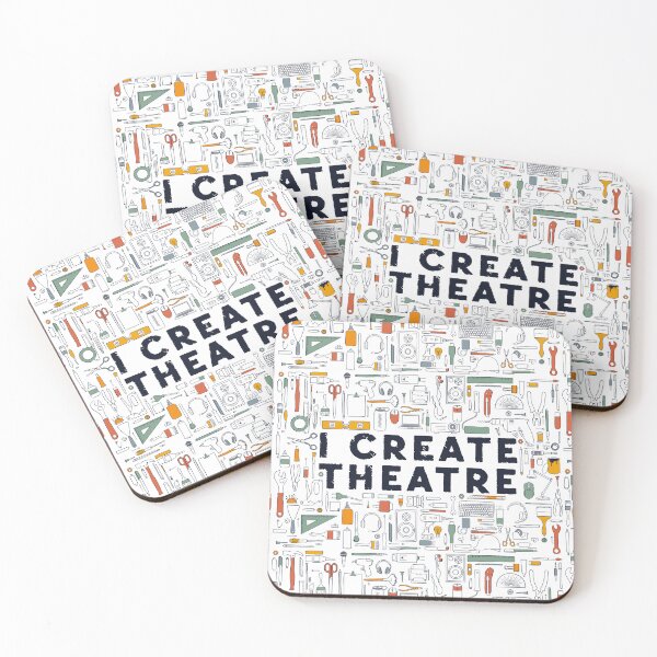Item preview, I Create Theatre Collage designed and sold by Indiana215.