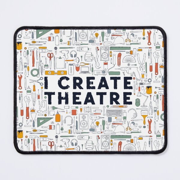 Item preview, I Create Theatre Collage designed and sold by Indiana215.