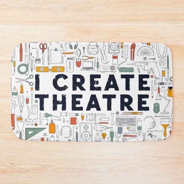 Item preview, I Create Theatre Collage designed and sold by Indiana215.