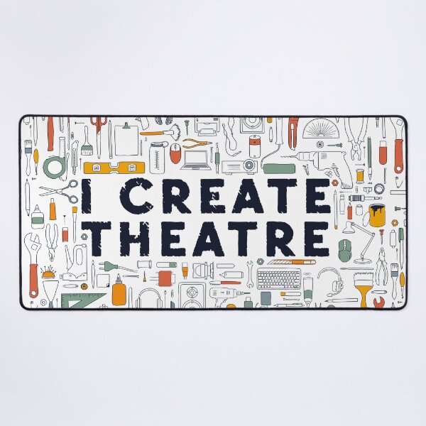 Item preview, I Create Theatre Collage designed and sold by Indiana215.