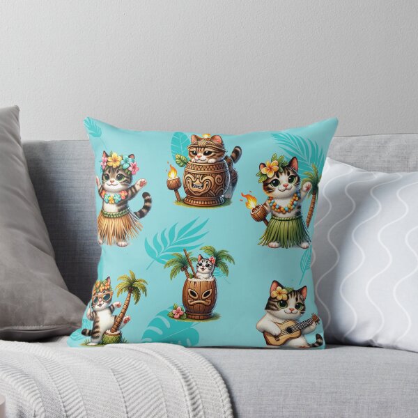 Item preview, Whiskers and Tikis designed and sold by ThatRandomJerk.