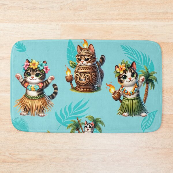 Item preview, Whiskers and Tikis designed and sold by ThatRandomJerk.