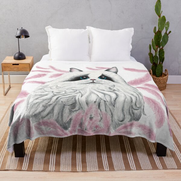 Item preview, Cat and feathers designed and sold by AnnRu-art.