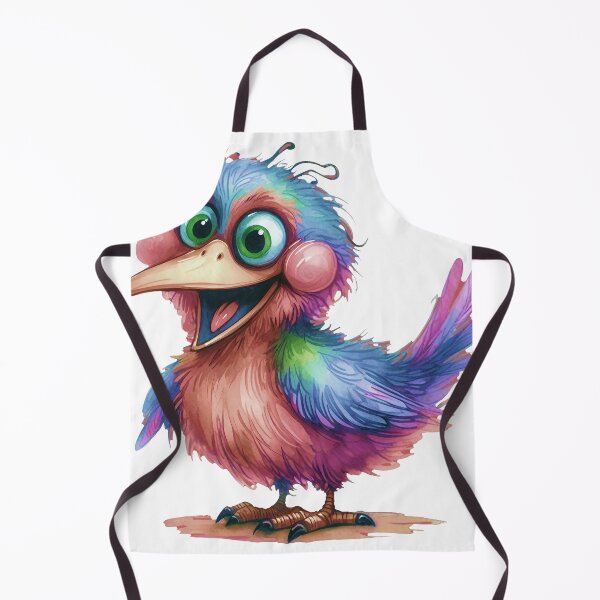 Item preview, Colorful Cartoon Bird with Exaggerated Features designed and sold by Rostislav Bouda.